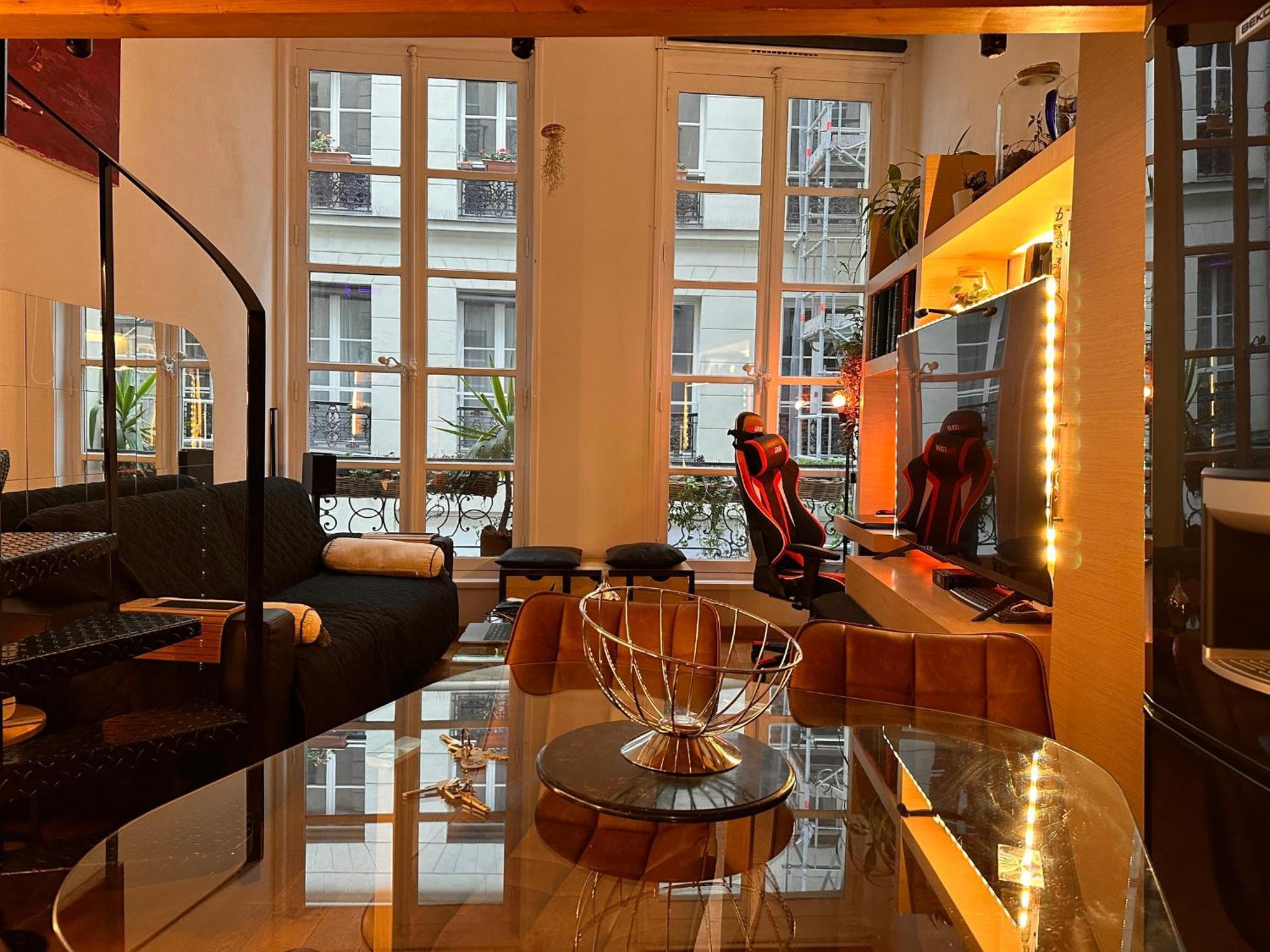 Magnifique studio au coeur du Marais Paris Extérieur photo